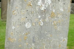 John Willeter 1698 grave